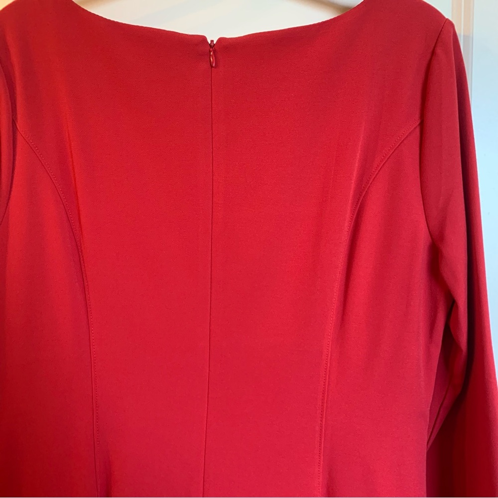 NWT Size 14 White House Black Market Body Perfecting Flutter Sleeve Sheath Dress - Picture 9 of 9